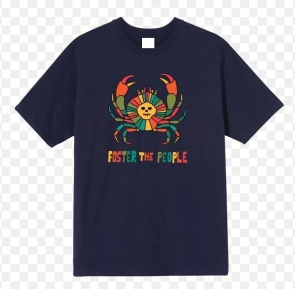 Foster The People Shirt Products Navy Shirt